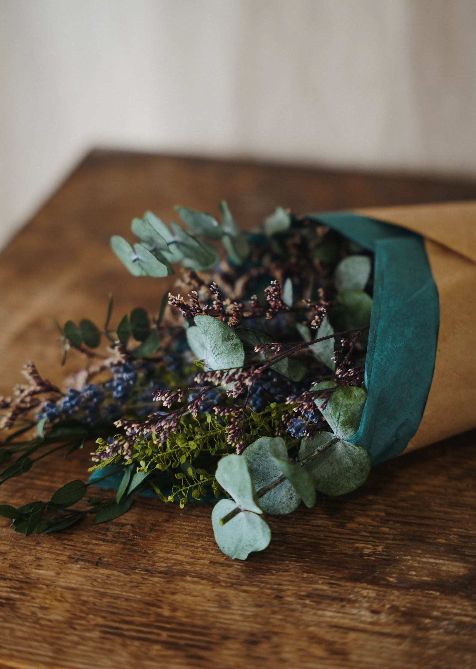 Bouquet de fleurs séchées - Eucalyptus - Image 3