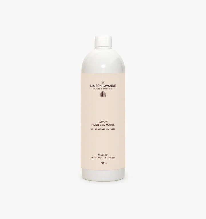 Savon pour les mains - Ambre, vanille & lavande - Image 3